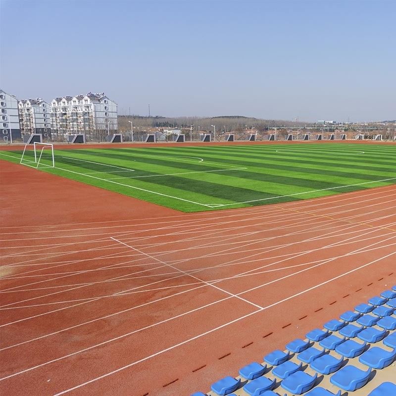 स्लिप विरोधी रबर एथलेटिक फर्श 1m-2m चौड़ाई रबर बास्केटबॉल कोर्ट फर्श