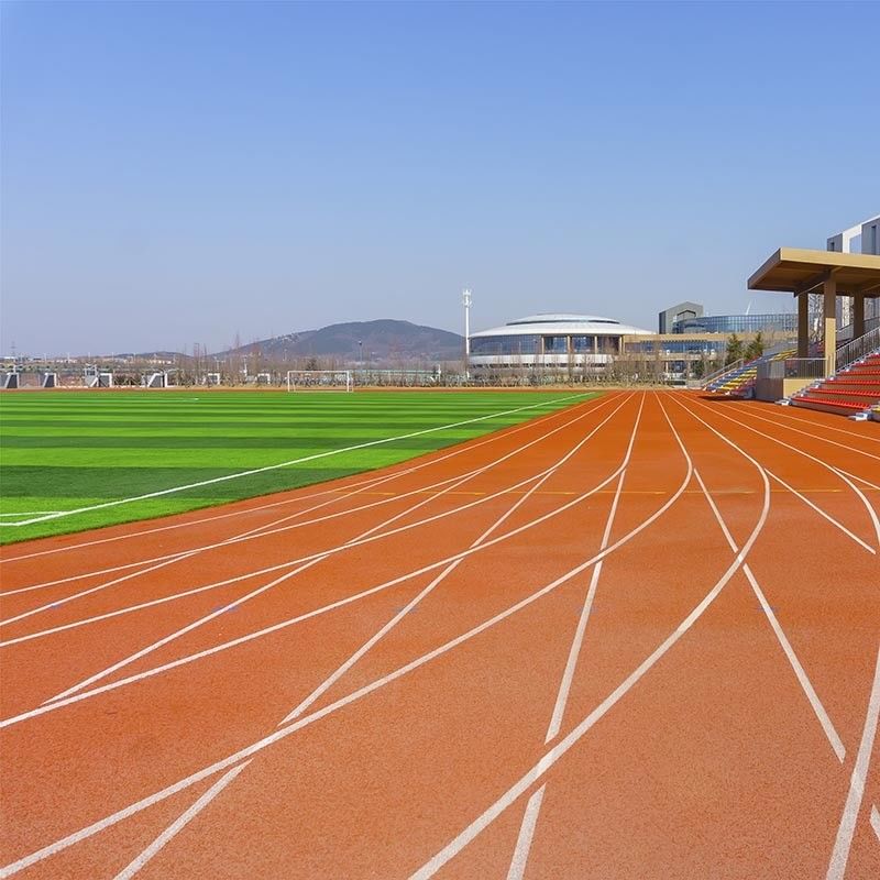 स्लिप विरोधी रबर एथलेटिक फर्श 1m-2m चौड़ाई रबर बास्केटबॉल कोर्ट फर्श
