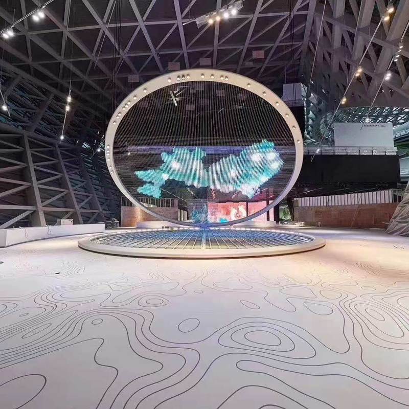 प्रदर्शनी हॉल के लिए रील एंटी स्लिप, पहनने प्रतिरोधी और दाग प्रतिरोधी रबर फर्श