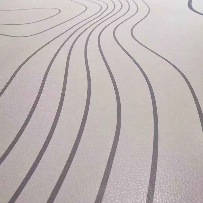 प्रदर्शनी हॉल के लिए रील एंटी स्लिप, पहनने प्रतिरोधी और दाग प्रतिरोधी रबर फर्श