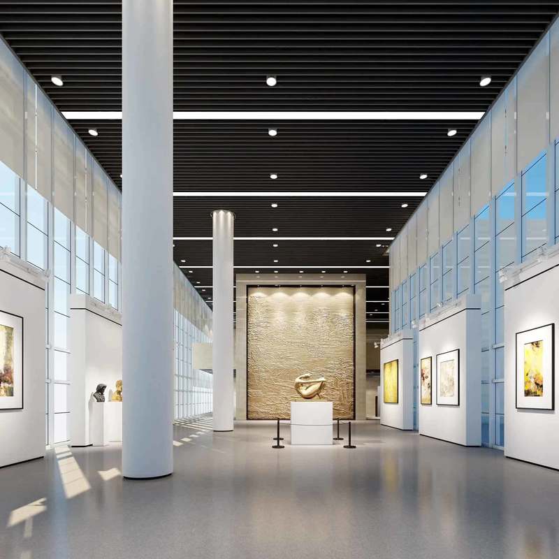 संग्रहालय सांस्कृतिक अवशेष प्रदर्शनी क्षेत्रों के लिए रेले स्टेन-रेसिस्टेंट और एंटी-स्लिप रबर फ़्लोरिंग