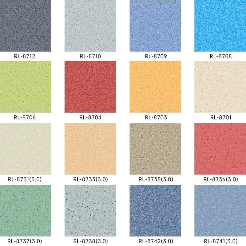 वृद्धावस्था के अनुकूल स्वच्छतापूर्ण समानुपातिक फर्श नर्सिंग होम के लिए 