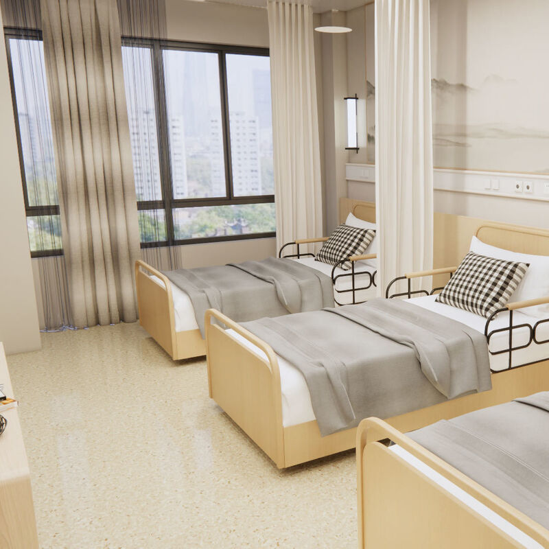 नर्सिंग होम लिविंग क्वार्टरों के लिए भारी फर्नीचर के प्रतिरोधी उच्च-प्रदर्शन समरूप फर्श