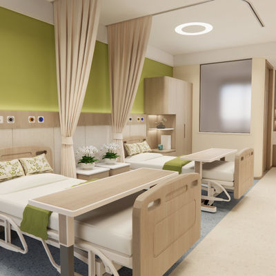 एंटीबैक्टीरियल आसान-सफाई सुविधाओं के साथ व्यावसायिक नर्सिंग होम फ़्लोरिंग – लुमिना हेल्थ/इन्फिनिटी