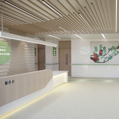 Eco-Friendly Antibacterial Medical Flooring for Nursing Homes – Easy-Clean Hygienic Type