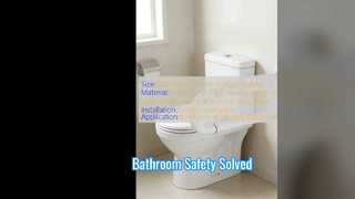 बुजुर्ग विकलांगों के लिए सुरक्षित टॉयलेट ग्रैब बार